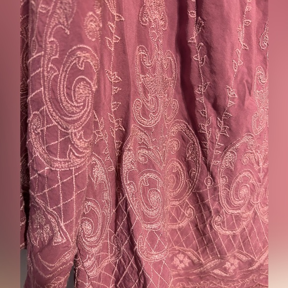 Cato 1946 Large 3/4 length sleeve Bohemian Blouse - Picture 4 of 5